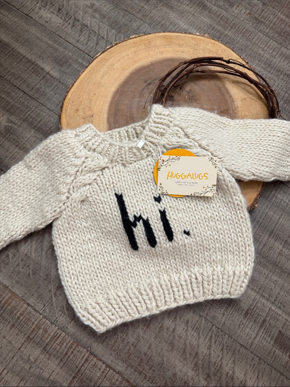 Knit Baby Sweater